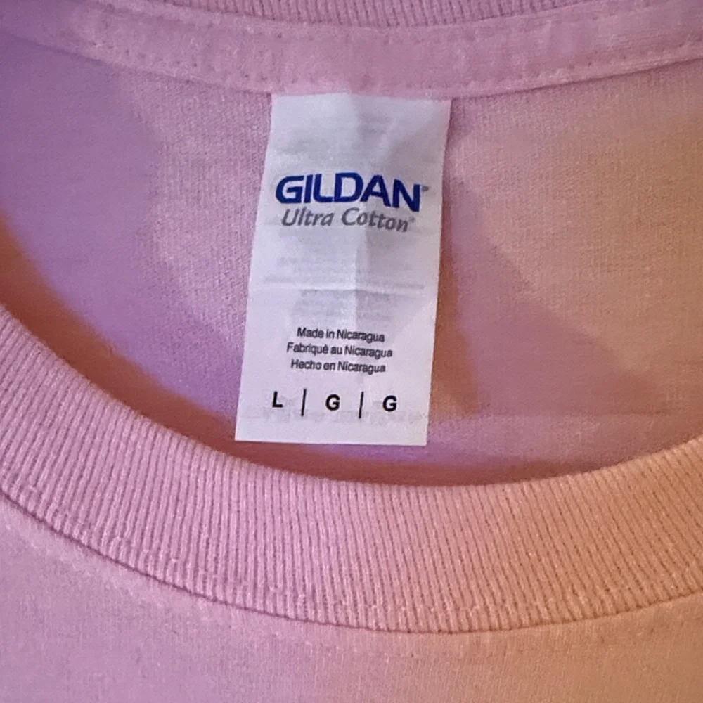 Gildan Ultra Cotton Light Pink T-Shirt - Picture 3 of 17